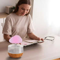 Rain Cloud Humidifier — Aesthetic Mushroom Night Light & Aromatherapy Diffuser